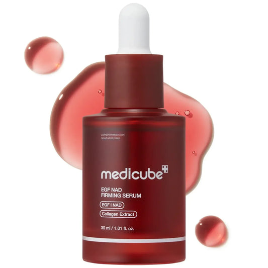 Suero Reafirmante Medicube NAD+ EGF — Líneas Finas, Elasticidad y Brillo (30 ml)
